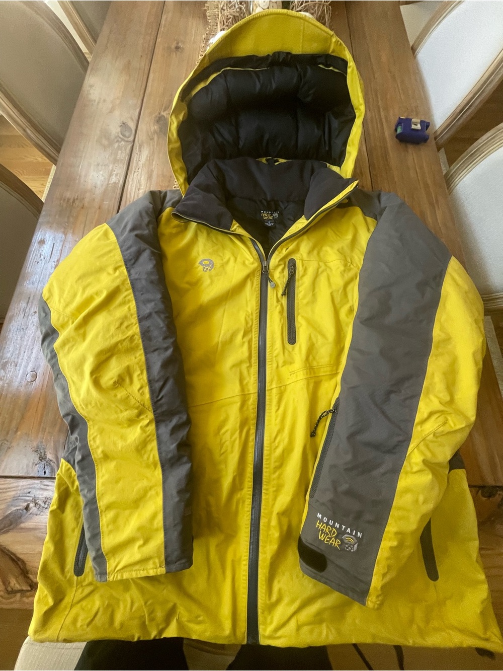 MOUNTAIN HARDWEAR CONDUIT DOWN PARKA ARM VENTS PERFORMANCE JACKET